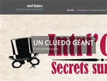 Tablet Screenshot of intriguiers.com